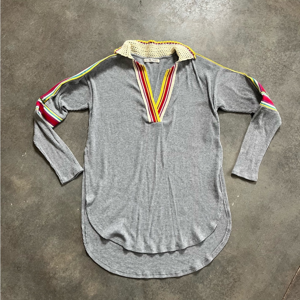 We the Free Rib Knit Feeling Magical Top